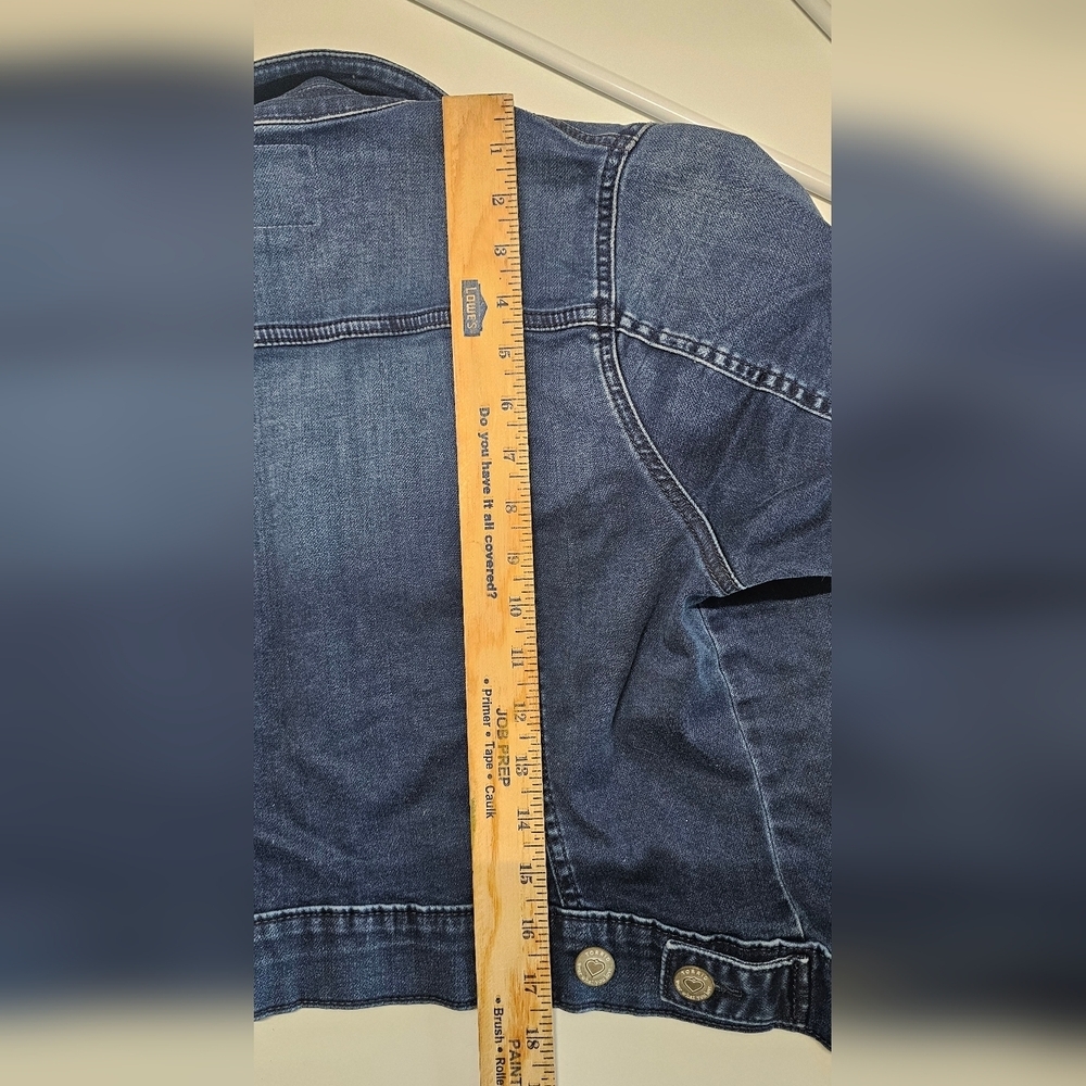 Torrid Blue Denim Jean Jacket Size 00 - Picture 5 of 8